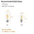Modern Gold Pendant Lighting for Kitchen Island Globe Milky Glass 8 Inch